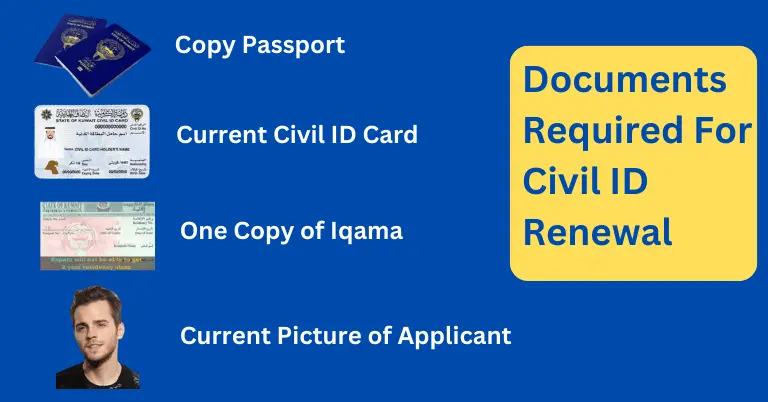 Documents Required For Civil ID Renewal 