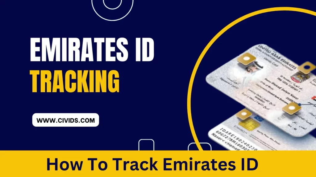 Emirates ID Tracking