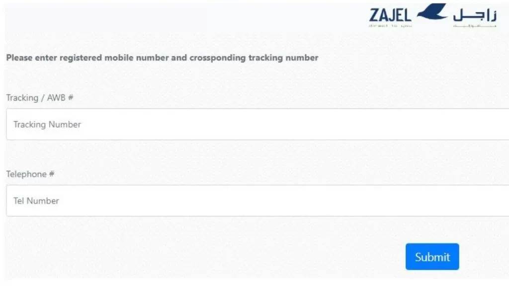 emirates id tracking zajel tracking number 