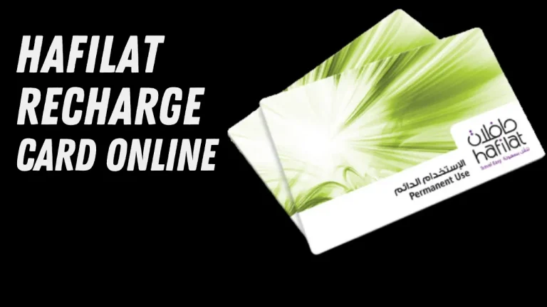 Hafilat Recharge Card Online in Just 6 Simple Steps[2024]